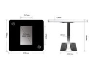 Touch Table Wifi Android / Windows System LCD Kiosk التفاعلي متعدد الأعلى طاولة القهوة الذكية التي تعمل باللمس للقهوة