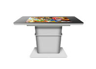 مطعم كوفي شوب طاولة تفاعلية متعددة اللمس 4k 43 بوصة نظام تشغيل Windows مقاوم للماء