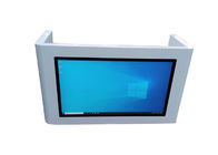 شاشة LCD للإعلانات الذكية تعمل باللمس لطاولة / مؤتمر القهوة بار