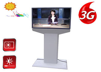 شاشة عرض LCD عالية الجودة لمشغل الإعلانات LCD للإعلان عن تلفزيون خارجي مستقل