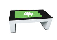 طاولة قهوة تعمل بنظام Android مقاس 43 بوصة متعددة اللمس ومشغل إعلانات للطاولة التفاعلية للاجتماع
