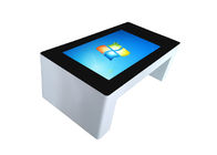 43 بوصة LCD الإعلان PCAP طاولة القهوة الذكية مع شاشة تعمل باللمس
