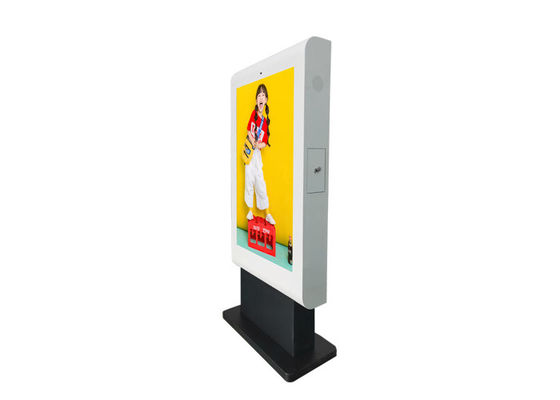 Kiosk Digital Signage Outdoor Digital Advertising Screen Signage Display شاشة عرض LCD رأسية خارجية