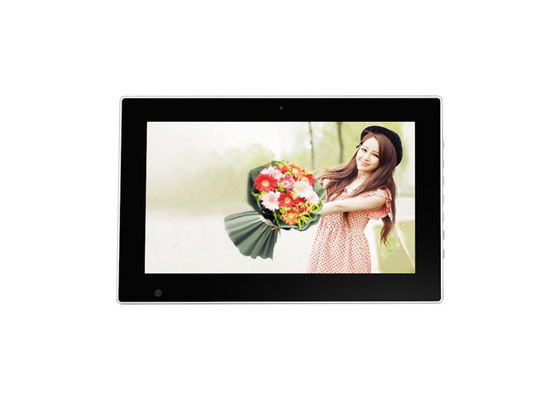 إطار صور رقمي FHD مقاس 14 بوصة لون أسود أبيض واي فاي Android IPS إطار صورة رقمي مع إدخال Mi HD