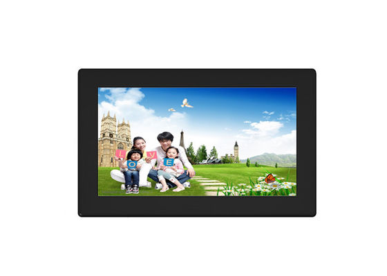 إطار 9 بوصات ABS رقمية الصورة إطارات الصور الخشبية مع تطبيق مجاني لمشاركة السحابة