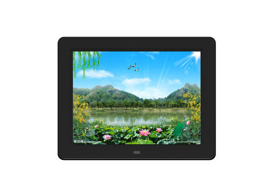 إطار سحابي خشبي 12.1 بوصة بطارية إطار صور رقمية USB مع AVI / MPEG-1/2/4 / DIVX / MP4