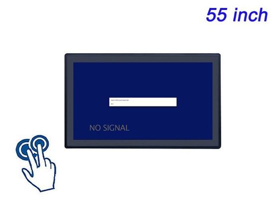 شاشة لمس متضمنة بطول 55 بوصة للشاشات التفاعلية وأنظمة التجزئة والأجهزة الذكية والعلامات الرقمية
