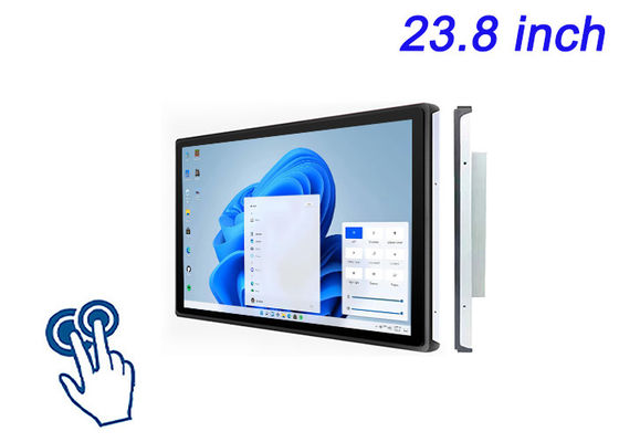 23شاشة تعمل باللمس المضمنة لـ.8 بوصة من Windows للإشارات الرقمية ، واللوحات البيضاء التفاعلية ، وطاولة المطاعم ، ومراقبة الأمن