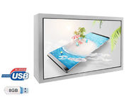 تخصيص 3840 × 2160 شاشة LCD شفافة 86 بوصة خزانة