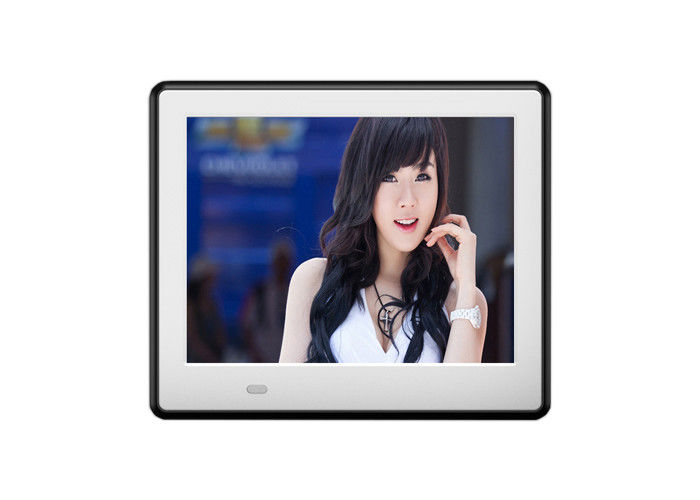 8 بوصة LCD الضوء الخلفي HD 1024 * 600 إطار صورة رقمية مع إطار خشبي ووظيفة كاملة لتنسيق الصوت MP3 / WMA / AAC / WAV