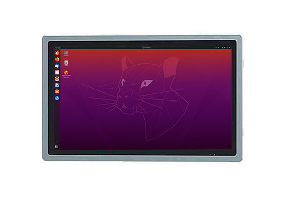 شاشة عرض صناعية LCD مدمجة بنظام Linux مقاس 18.5 بوصة لأنظمة النقل والمعدات الذكية